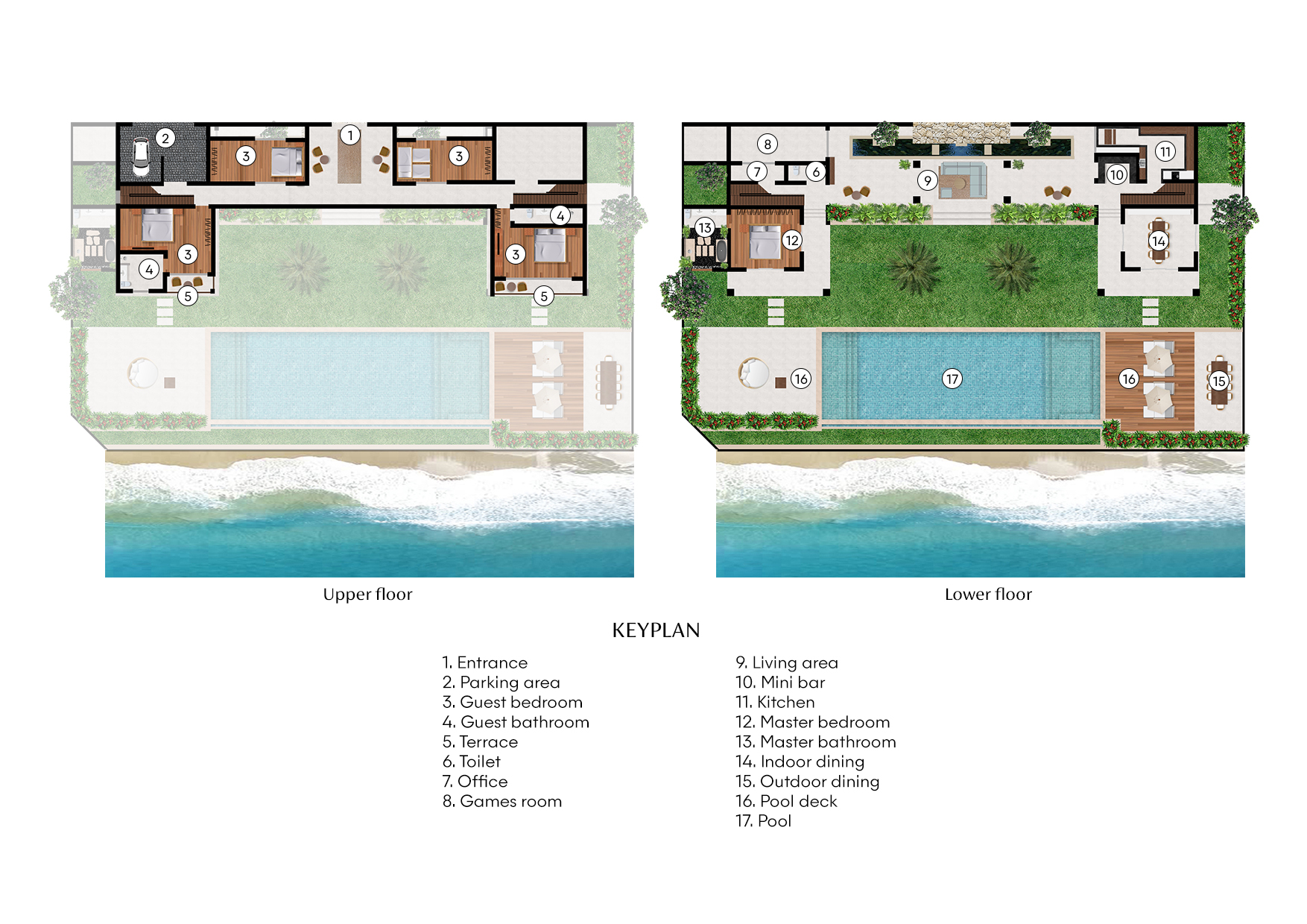 Leq Bale Villa Floorplan